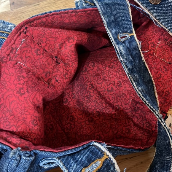 Handmade denim bag - Picture 6 of 6